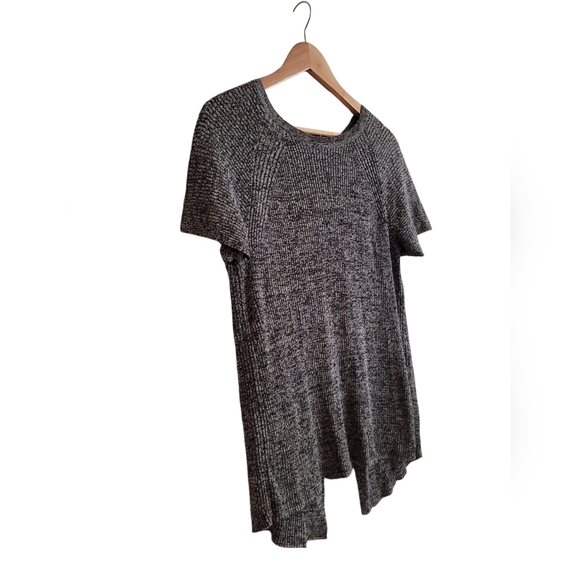 Eileen Fisher Women's Split Back Short Sleeve Sweater Size Large Hemp Blend - Picture 5 of 7
